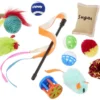 Frisco Plush, Teaser & Ball Variety Pack Cat Toy with Catnip, 12 count -FRISCO Sales 169686 Main. SY630 V1573680776