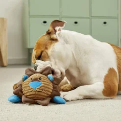 Frisco Corduroy Plush Squeaking Lion Dog Toy -FRISCO Sales 174703 PT2. SY630 V1573492704