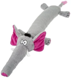 Frisco Wagazoo Plush Squeaking Elephant Dog Toy