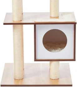 Frisco 62-in Modern Cat Tree & Condo -FRISCO Sales 177901 PT2. SY630 V1584452259