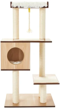 Frisco 47.5-in Modern Cat Tree & Condo 11 Frisco 47.5-in Modern Cat Tree & Condo -FRISCO Sales 177904 PT3. SY630 V1584452582