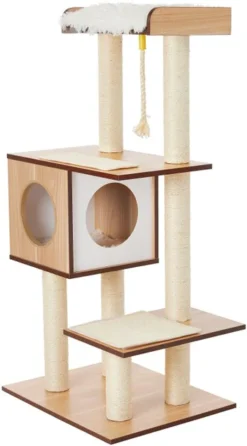 Frisco 47.5-in Modern Cat Tree & Condo 13 Frisco 47.5-in Modern Cat Tree & Condo -FRISCO Sales 177904 PT5. SY630 V1584453379