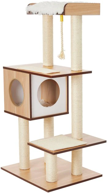 Frisco 47.5-in Modern Cat Tree & Condo 8 Frisco 47.5-in Modern Cat Tree & Condo - Image 6