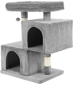 Frisco 33-in Faux Fur Cat Tree & Condo -FRISCO Sales 180389 PT5. SY630 V1584453426