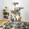 Frisco 59-in Faux Fur Cat Tree & Condo -FRISCO Sales 180392 MAIN. SY630 V1584451139