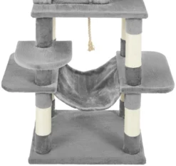 Frisco 59-in Faux Fur Cat Tree & Condo -FRISCO Sales 180392 PT3. SY630 V1584452641