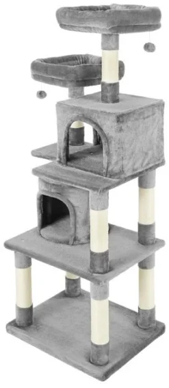 Frisco 61-in Faux Fur Cat Tree & Condo 17 Frisco 61-in Faux Fur Cat Tree & Condo -FRISCO Sales 180395 PT7. SY630 V1584453483