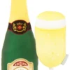 Frisco Plush Champagne & Flute Dog Toy, 2-pack -FRISCO Sales 183243 Main. SY630 V1573748286