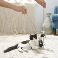 Frisco Dapper & Flapper Bouncy Mouse Cat Toy, 2 pack -FRISCO Sales 183251 PT2. SY630 V1573748302