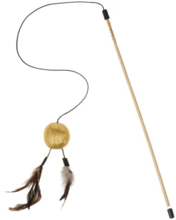 Frisco Sparkle Ball Glitter Teaser Cat Toy