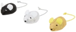 Frisco Sparkle Mice Cat Toy with Catnip, 3-pack