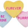 Frisco Candy Hearts Plush Cat Toy with Catnip, 3 count -FRISCO Sales 201906 Main. SY630 V1576102977