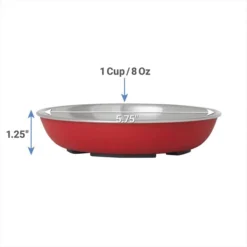 Frisco Heavy Duty Non-Skid Saucer Cat Bowl -FRISCO Sales 204461 PT1. SY630 V1600374067