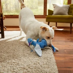 Frisco Mythical Mates Bluefoot the Blue Dragon Plush Squeaking Dog Toy -FRISCO Sales 204486 PT2. SY630 V1583271227