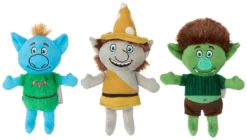 Frisco Mythical Mates Troll Plush Squeaking Dog Toy