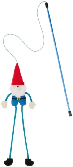 Frisco Mythical Mates Gnome Teaser Cat Toy with Catnip