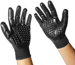 Frisco Dog & Cat Deshedding & Grooming Gloves, Black -FRISCO Sales 206842 PT2. SY630 V1610762611