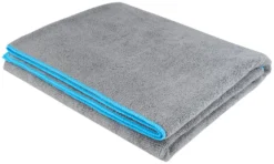 Frisco Microfiber Dog & Cat Bath Towel, Gray, 44-inch