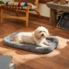 Frisco Quilted Plush Dog Crate Mat, Gray -FRISCO Sales 210243 MAIN. SY630 V1590067977