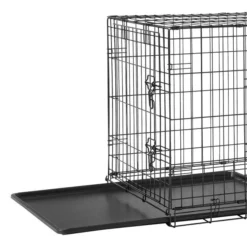 Frisco Fold & Carry Double Door Collapsible Wire Dog Crate & Mat Kit -FRISCO Sales 212631 PT4. SY630 V1580155813