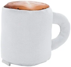 Frisco Ballistic Nylon Plush Squeaking Coffee Mug Dog Toy -FRISCO Sales 213795 PT2. SY630 V1590069124