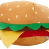 Frisco Burger Plush Squeaky Dog Toy -FRISCO Sales 213824 Main. SY630 V1590069379