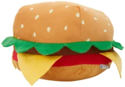 Frisco Burger Plush Squeaky Dog Toy