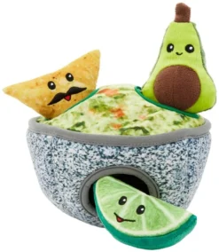 Frisco Hide & Seek Plush Guacamole Dog Toy