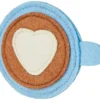 Frisco Heart-Shaped Coffee Cat Toy with Catnip -FRISCO Sales 213900 MAIN. SY630 V1590069684