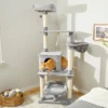 Frisco 66-in Cat Tree with Bed, Condo, Lounge Basket & Top Perch 2 Frisco 66-in Cat Tree with Bed, Condo, Lounge Basket & Top Perch -FRISCO Sales 214380 MAIN. SY630 V1606832476