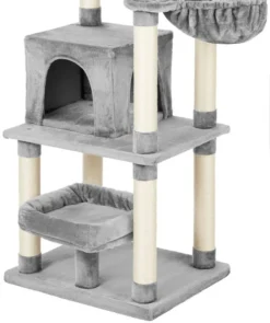 Frisco 66-in Cat Tree with Bed, Condo, Lounge Basket & Top Perch -FRISCO Sales 214380 PT3. SY630 V1589894172