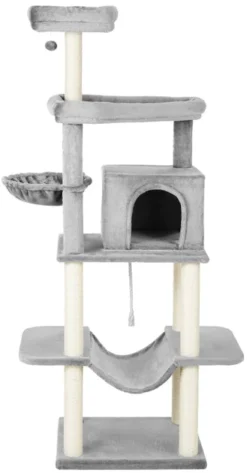 Frisco 73-in Cat Tree with Hammock, Condo, Lounge Basket, Top Perch & Bed 9 Frisco 73-in Cat Tree with Hammock, Condo, Lounge Basket, Top Perch & Bed -FRISCO Sales 214383 PT2. SY630 V1589894295