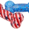 Frisco Americana TPR Bone Squeaky Dog Toy, 2 count -FRISCO Sales 214651 MAIN. SY630 V1590170755