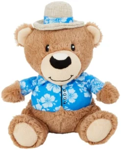 Frisco Summer Fun Plush Bear Squeaky Dog Toy