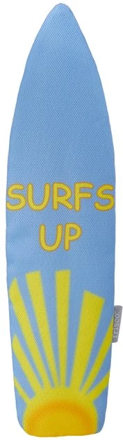 Frisco Summer Fun Ballistic Nylon Plush Surfboard Dog Toy