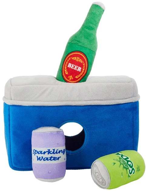 Frisco Summer Fun Hide & Seek Plush Cooler Puzzle Dog Toy 3 Frisco Summer Fun Hide & Seek Plush Cooler Puzzle Dog Toy