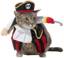 Frisco Front Walking Pirate Dog & Cat Costume