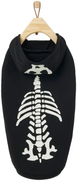 Frisco Glow in the Dark Skeleton Dog & Cat Hoodie -FRISCO Sales 215630 PT3. SY630 V1625871120