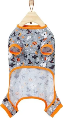 Frisco Halloween Patterned Dog & Cat Jersey PJs -FRISCO Sales 215656 PT3. SY630 V1633084877