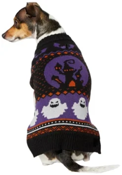 Frisco Spooky Ghost Dog & Cat Sweater 10 Frisco Spooky Ghost Dog & Cat Sweater -FRISCO Sales 215797 PT2. SY630 V1625878291