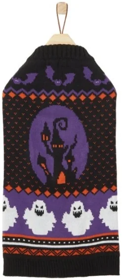 Frisco Spooky Ghost Dog & Cat Sweater 11 Frisco Spooky Ghost Dog & Cat Sweater -FRISCO Sales 215797 PT3. SY630 V1625862662