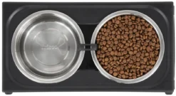 Frisco Stainless Steel Bowls with Adjustable Elevated Holder, 7 Cups -FRISCO Sales 216015 PT4. SY630 V1591020390