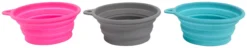 Frisco Silicone Collapsible Travel Bowl Set, 3 count, 1.5 Cups