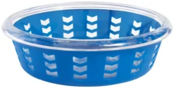 Frisco Chevron Design Glass Bowl with Silicone Sleeve, 4.25 Cups