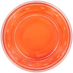 Frisco Paw Design Glass Bowl with Silicone Sleeve, 3 Cups -FRISCO Sales 216055 PT3. SY630 V1591020764