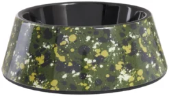 Frisco Camo Paint Splashed Melamine Bowl, 3 Cup
