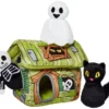 Frisco Halloween Haunted Shack Hide and Seek Puzzle Plush Squeaky Dog Toy -FRISCO Sales 218598 MAIN. SY630 V1594653389