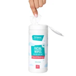 Frisco Dog & Cat Facial Grooming Wipes, Unscented -FRISCO Sales 222159 PT3. SY630 V1599641160