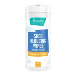 Frisco Shed Reducing Waterless Grooming Wipes for Dogs & Cats, 50 count