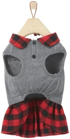 Frisco Plaid Dog & Cat Sweatshirt Dress 10 Frisco Plaid Dog & Cat Sweatshirt Dress -FRISCO Sales 223663 PT4. SY630 V1599162074